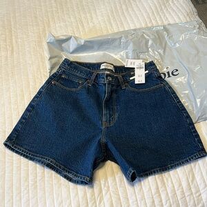 Abercrombie Curve Love High Rise Dad Short